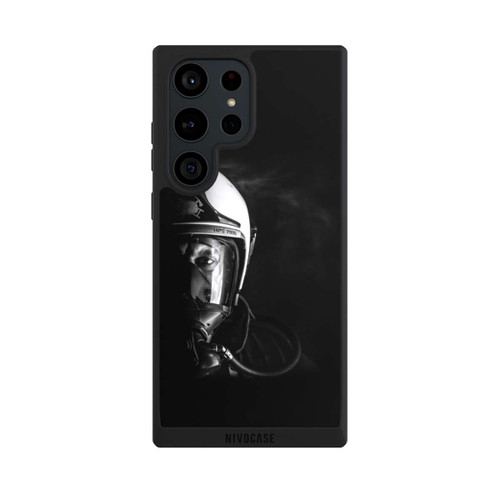 Samsung Galaxy S23 Ultra NIVOpure Firefighter Closeup Black
