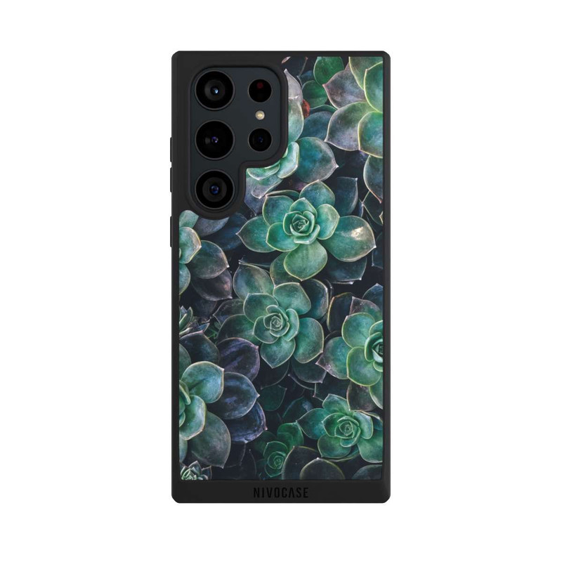 Galaxy S23 Ultra NIVOpure Lit de Plantes Succulentes