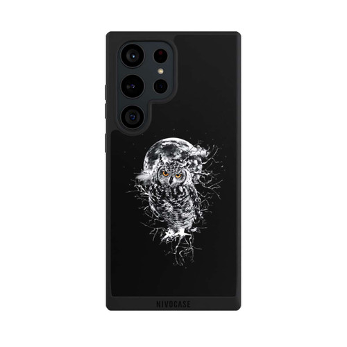 Samsung Galaxy S23 Ultra NIVOpure Owl in black/white