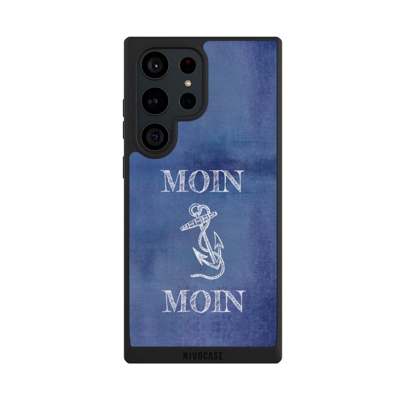 Galaxy S23 Ultra NIVOpure ancre grunge bleu