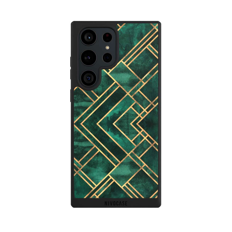 Galaxy S23 Ultra NIVOpure Grüne Blöcke