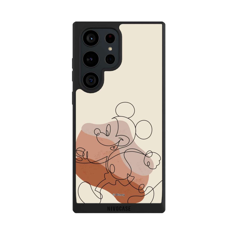 Galaxy S23 Ultra NIVOpure Mickey Abstract Lineart