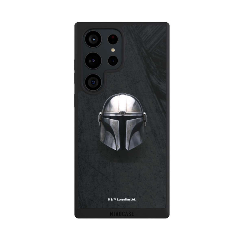 Galaxy S23 Ultra NIVOpure Mandalorian Black Helmet