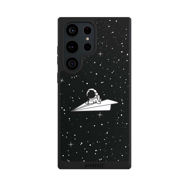 Galaxy S23 Ultra NIVOpure Astronaut Paper Plane Comic