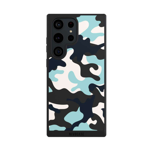 Samsung Galaxy S23 Ultra NIVOpure Blue Camouflage