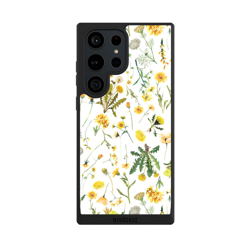 Galaxy S23 Ultra NIVOpure Gelbe Wildblumen