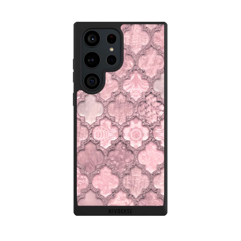 Galaxy S23 Ultra NIVOpure Tuile Maroc Rose