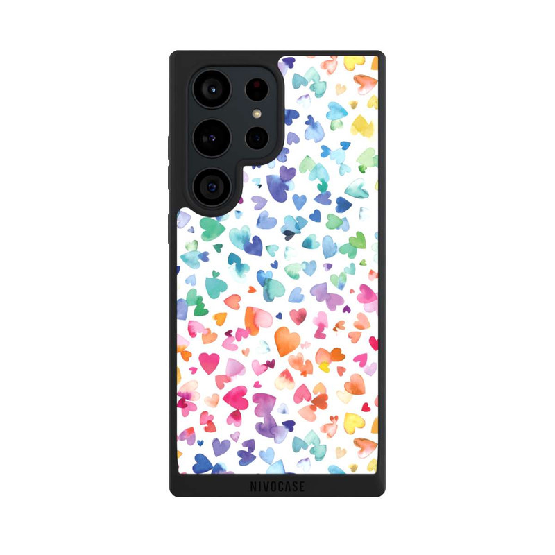 Galaxy S23 Ultra NIVOpure Liebesherzen aquarell