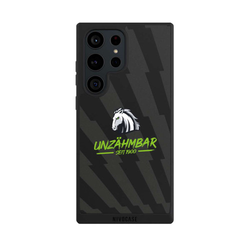 Samsung Galaxy S23 Ultra NIVOpure Borussia Schriftzug Unzähmbar