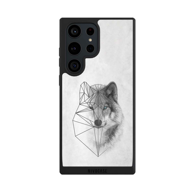 Galaxy S23 Ultra NIVOpure Polygonic Wolf