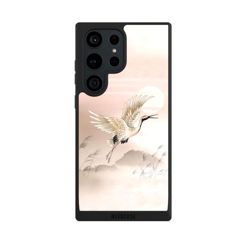 Galaxy S23 Ultra NIVOpure Flying Cranebirds
