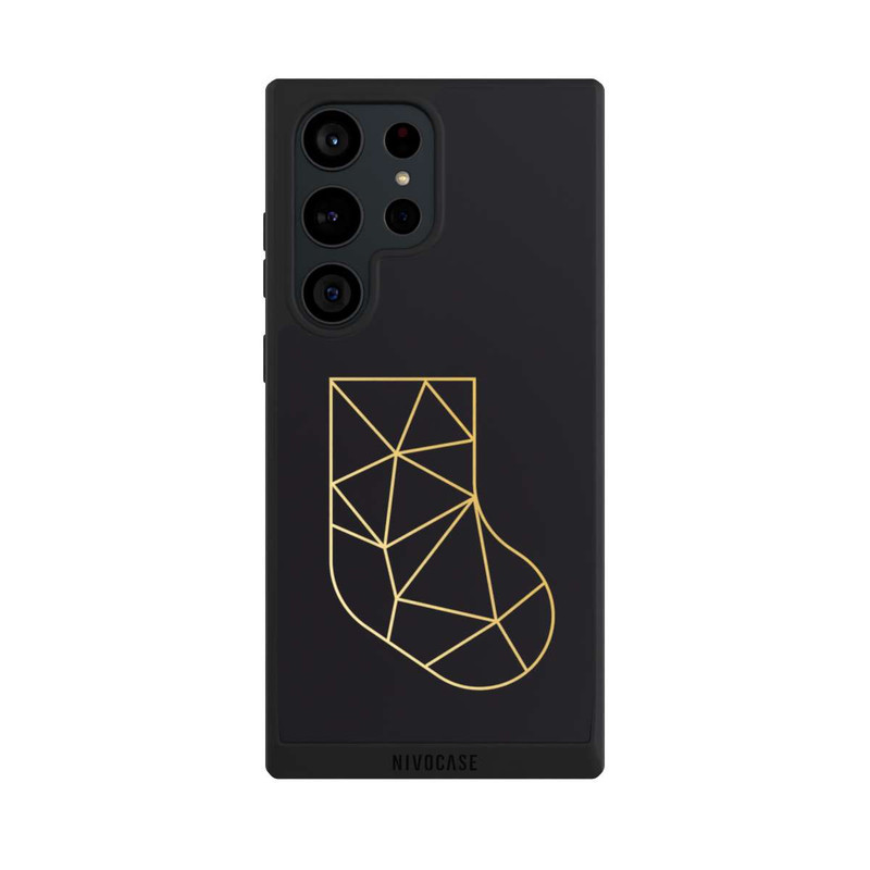 Galaxy S23 Ultra NIVOpure Gold Polygonal Sock