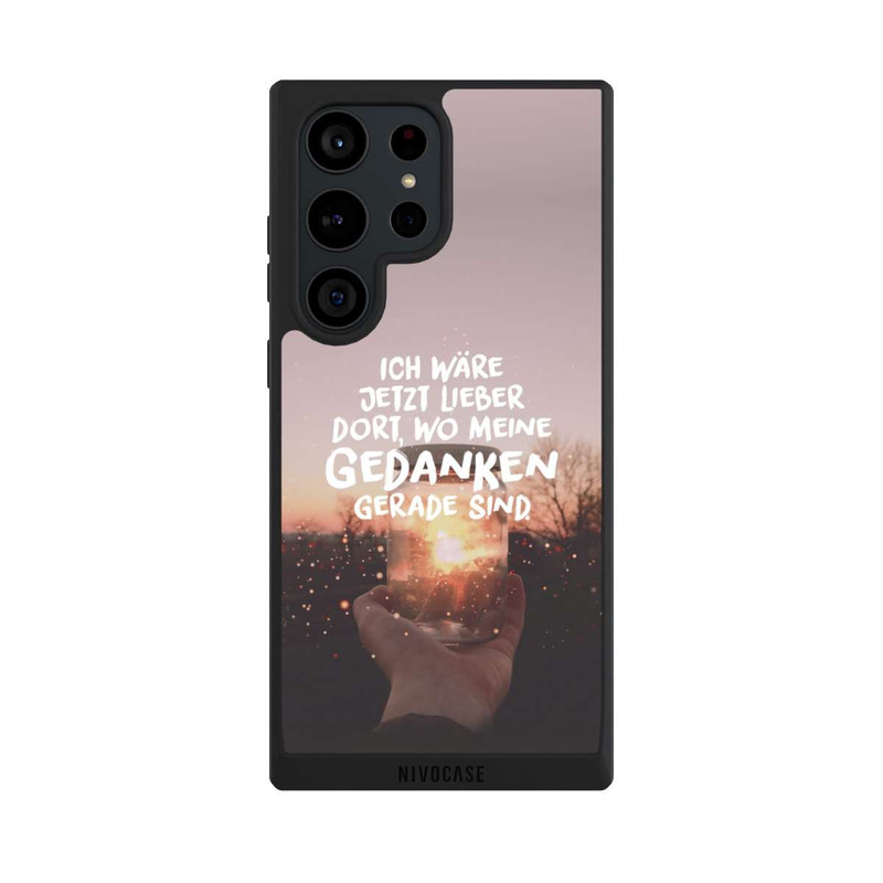 Galaxy S23 Ultra NIVOpure Ich Wäre Jetzt Lieber Dort