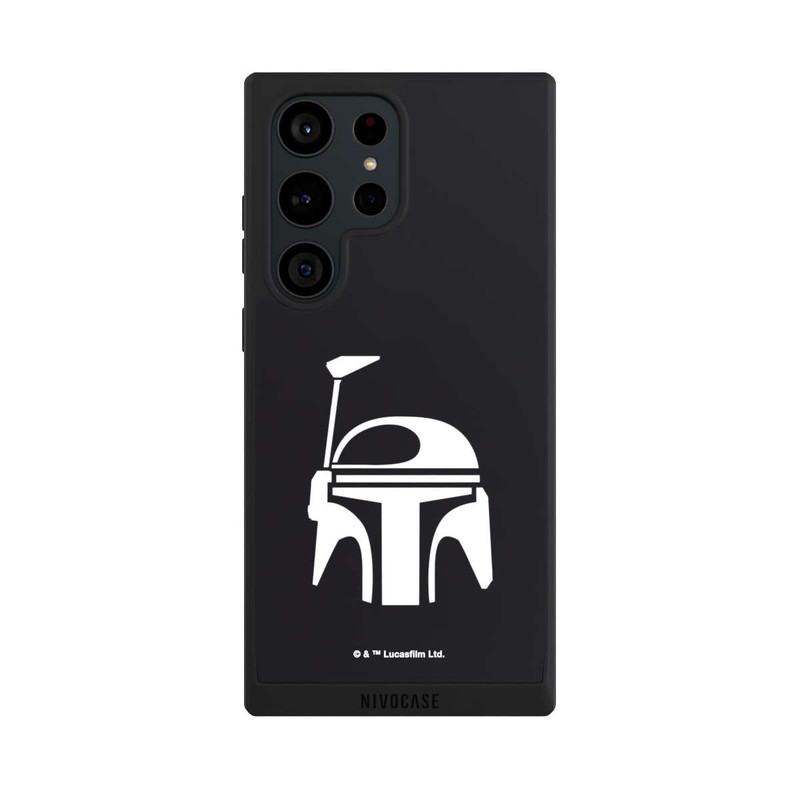 Galaxy S23 Ultra NIVOpure Boba Fett Helm Schwarz