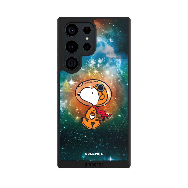 Galaxy S23 Ultra NIVOpure Snoopy Space Traveller Green