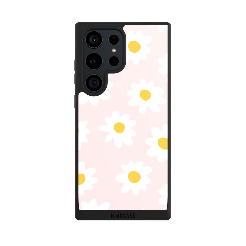 Galaxy S23 Ultra NIVOpure Flowers Retro Apricot