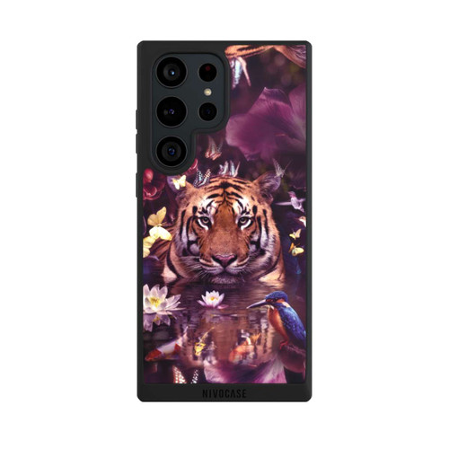 Samsung Galaxy S23 Ultra NIVOpure Tiger Blumenrahmen