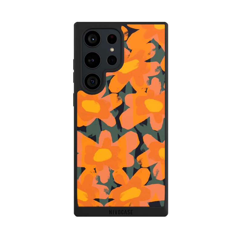 Galaxy S23 Ultra NIVOpure Prairie Fleurie Orange