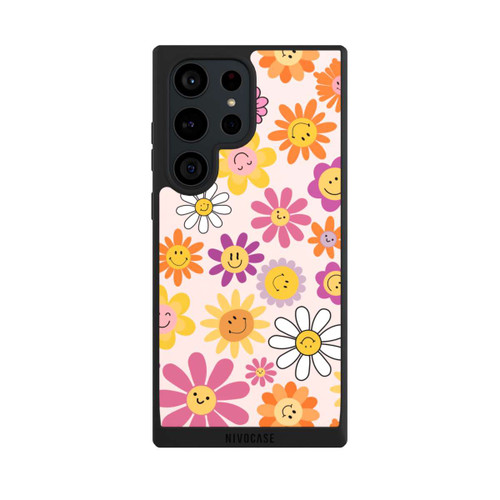 Samsung Galaxy S23 Ultra NIVOpure Smiles Pink Flowers