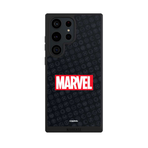 Samsung Galaxy S23 Ultra NIVOpure Marvel Logo Black Red