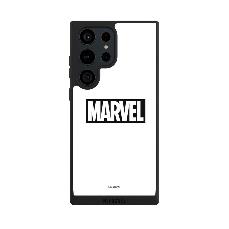 Galaxy S23 Ultra NIVOpure Marvel Logo White