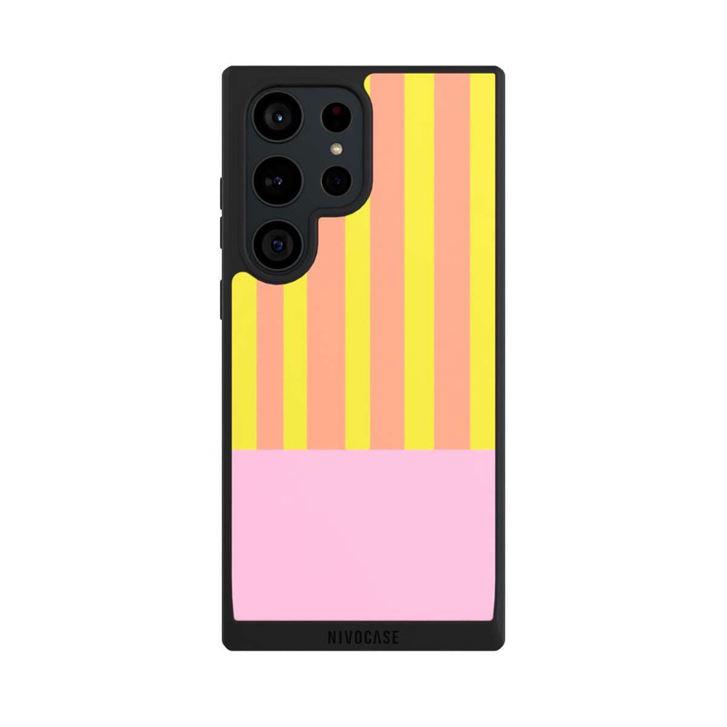 Galaxy S23 Ultra NIVOpure Neonfarbige Streifen