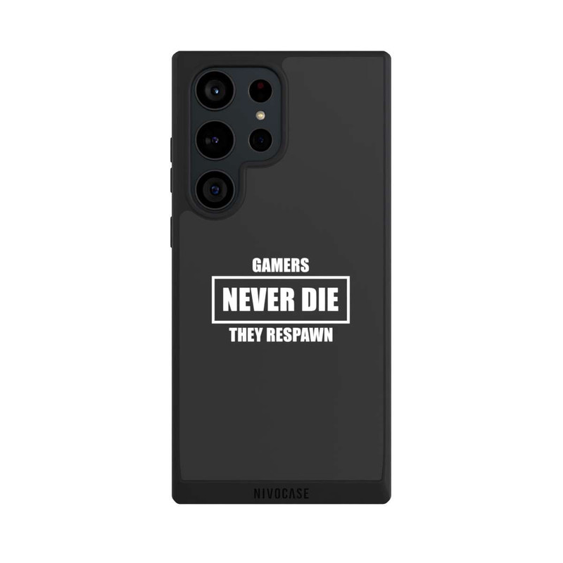 Galaxy S23 Ultra NIVOpure Gamers Never Die. They Respawn.