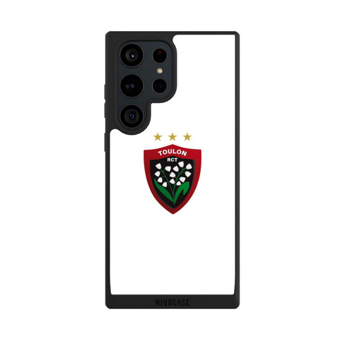 Samsung Galaxy S23 Ultra NIVOpure Logo RC Toulonnais Blanc