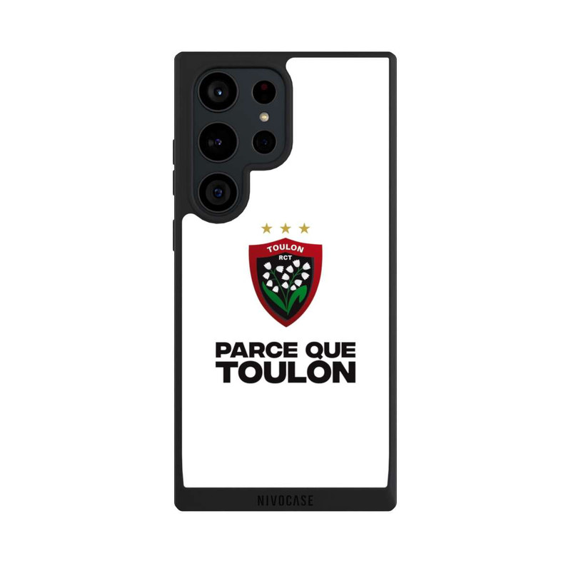 Galaxy S23 Ultra NIVOpure RC Toulonnais Blanc