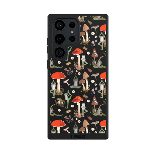 Samsung Galaxy S23 Ultra NIVOpure Yoga Frogs with Mushrooms
