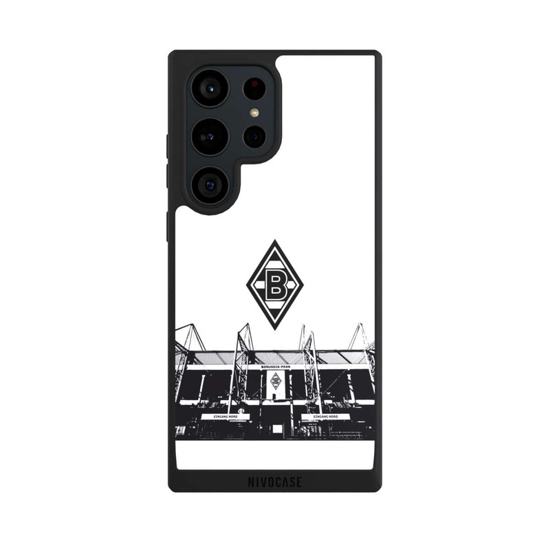 Galaxy S23 Ultra NIVOpure Borussia-Park Schwarz und Weiß