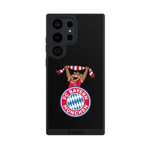 Samsung Galaxy S23 Ultra NIVOpure Bernie Jubel mit Schal Schwarz