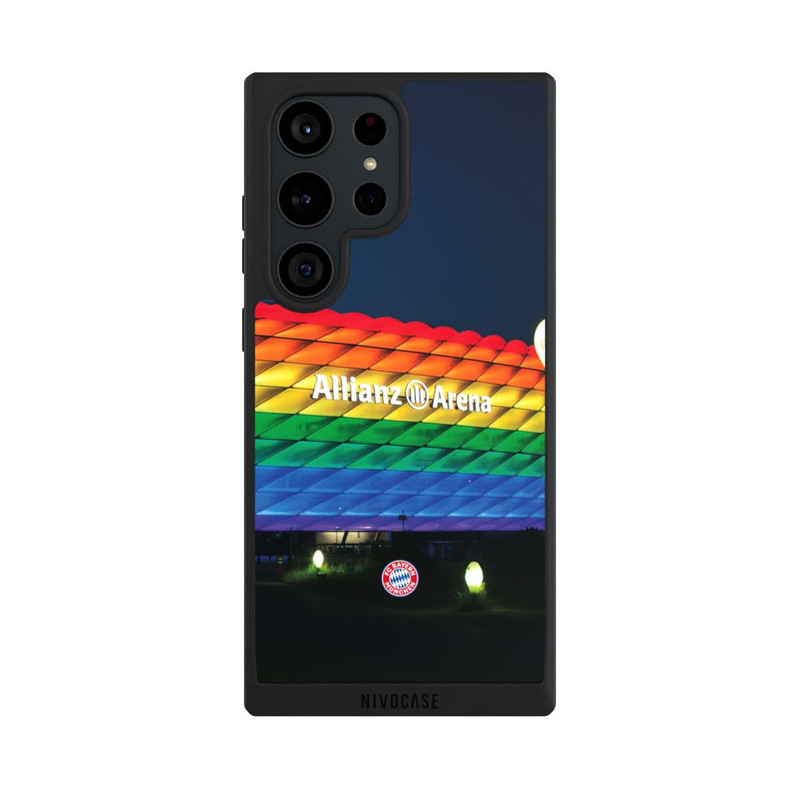 Galaxy S23 Ultra NIVOpure Allianz Arena Regenbogen