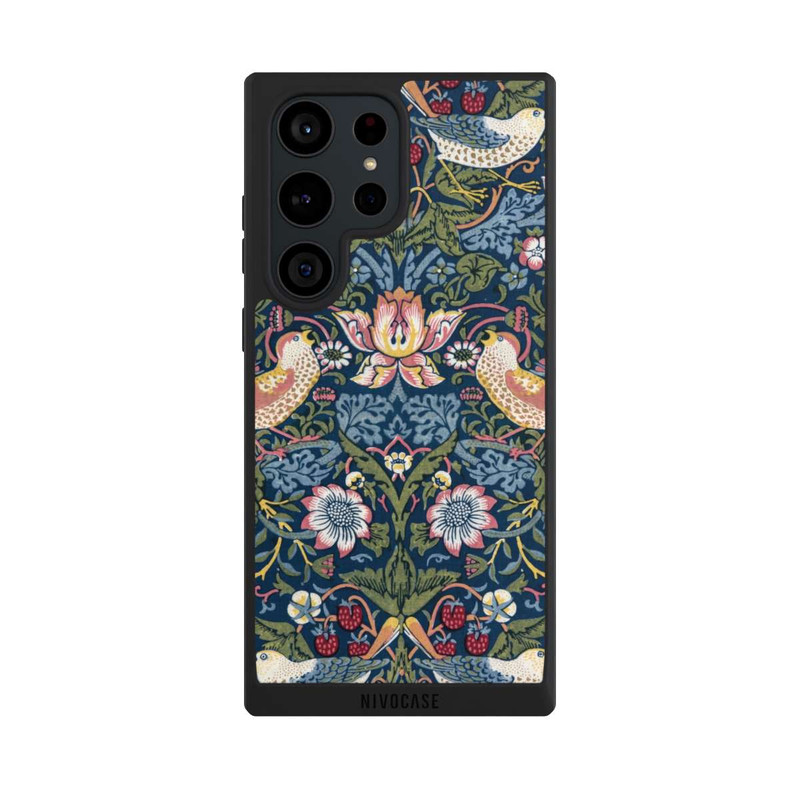 Galaxy S23 Ultra NIVOpure William Morris The Strawberry Thief