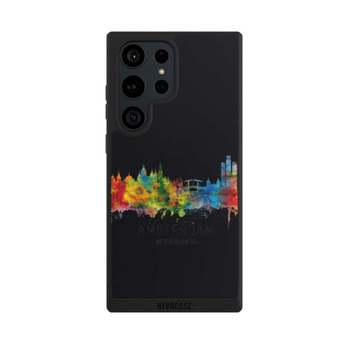 Samsung Galaxy S23 Ultra NIVOpure Amsterdam Netherlands Skyline Black