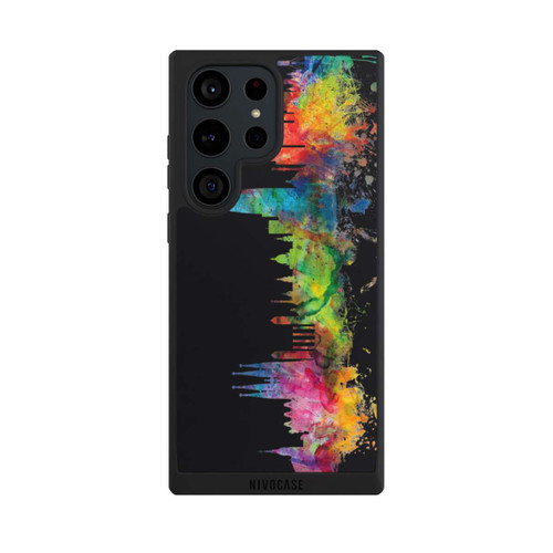 Samsung Galaxy S23 Ultra NIVOpure Barcelona Spain Skyline Black