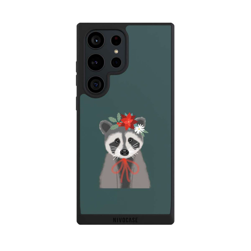 Galaxy S23 Ultra NIVOpure Holiday Raccoon