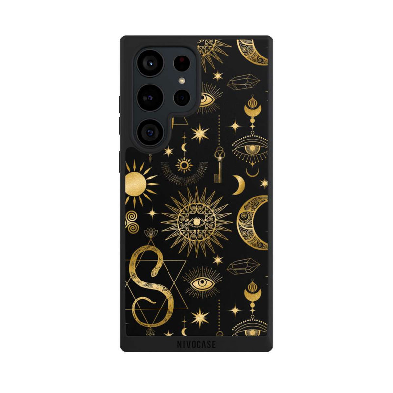 Galaxy S23 Ultra NIVOpure Himmlische Sonne und Mond Steampunk