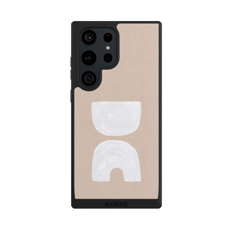 Galaxy S23 Ultra NIVOpure Mid Century Brown Modern Art