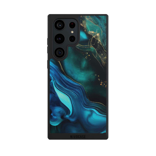 Samsung Galaxy S23 Ultra NIVOpure Blaugoldene Tinte