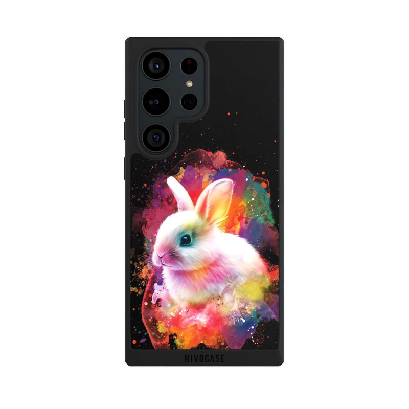 Galaxy S23 Ultra NIVOpure Happy Rabbit Black