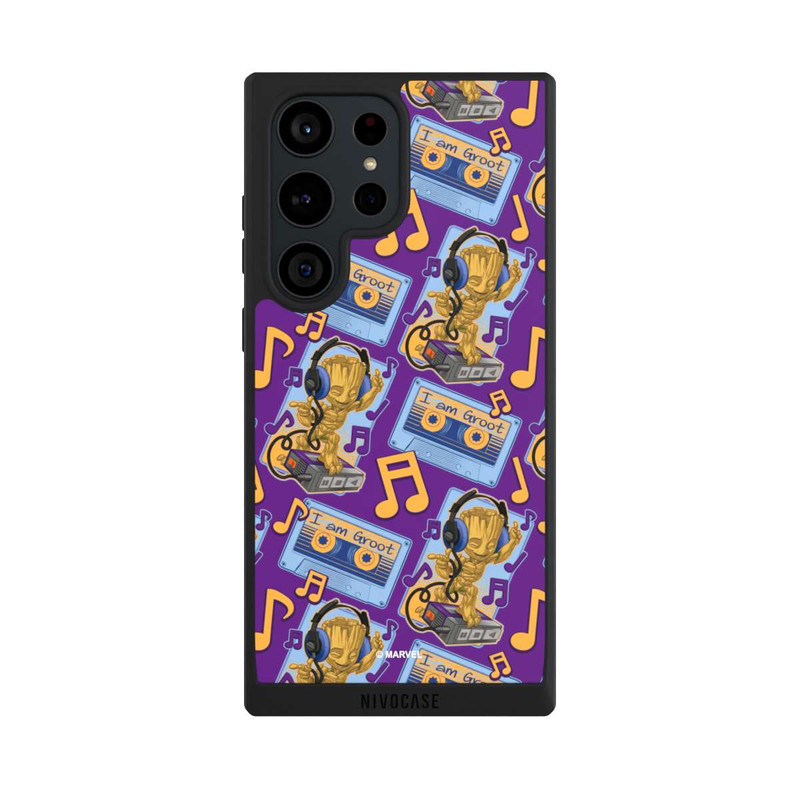 Galaxy S23 Ultra NIVOpure Groot Comic Headphones Guardians of the Galaxy