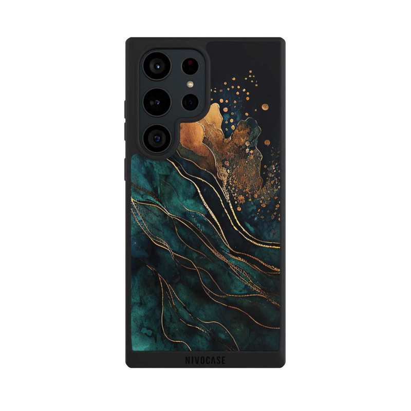 Galaxy S23 Ultra NIVOpure Gold und Grün