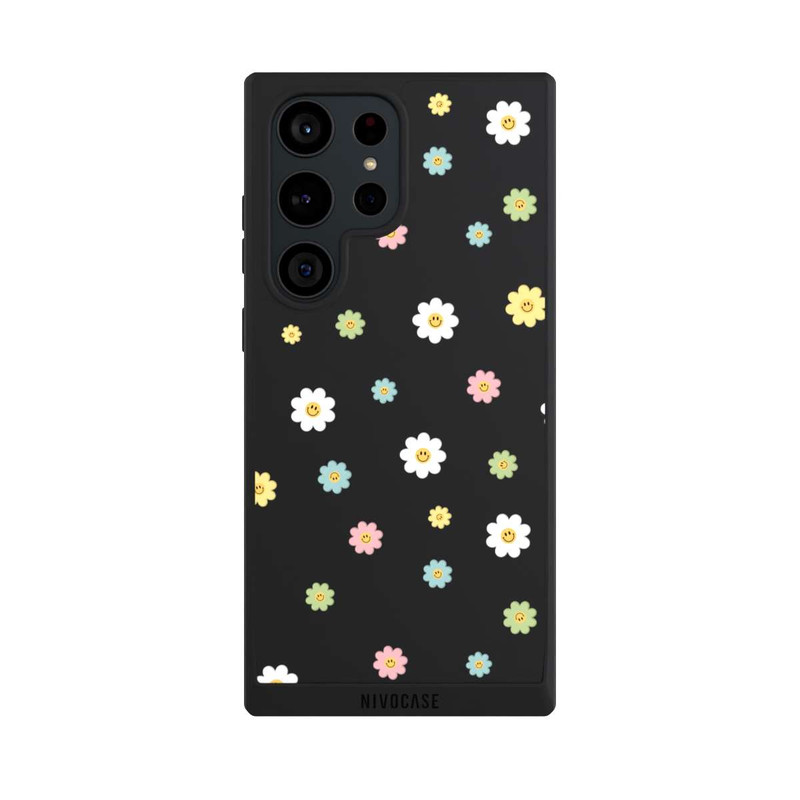 Galaxy S23 Ultra NIVOpure Flower Power klein transparent