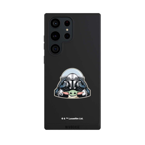 Samsung Galaxy S23 Ultra NIVOpure Mando and Grogu Transparent