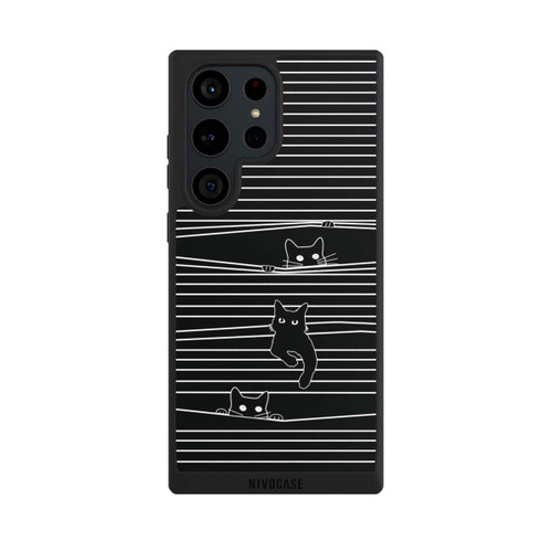 Samsung Galaxy S23 Ultra NIVOpure Cats Peeping