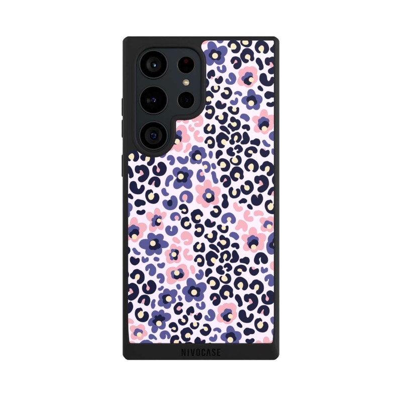 Galaxy S23 Ultra NIVOpure Peau d'animal avec des fleurs 1