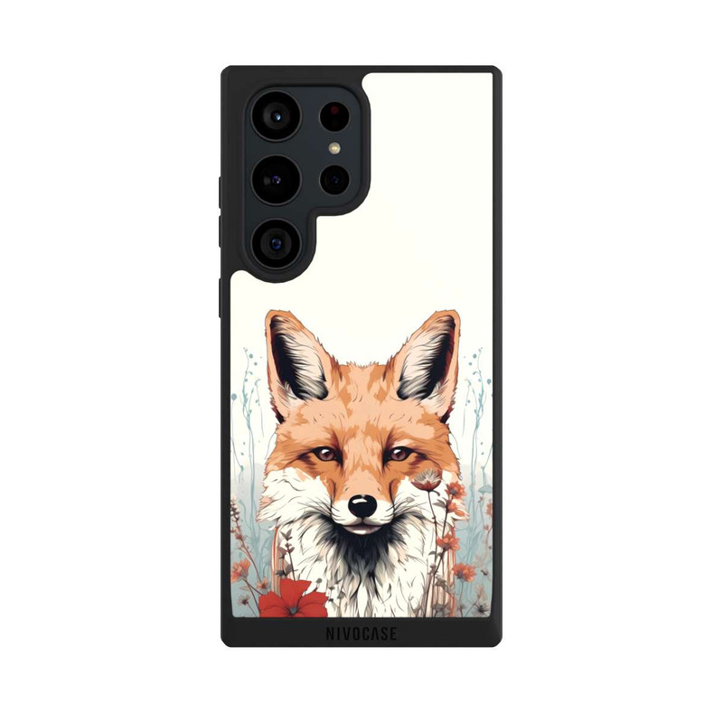 Galaxy S23 Ultra NIVOpure  Fox with Flowers