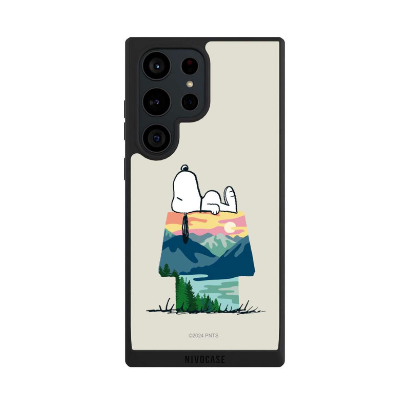 Galaxy S23 Ultra NIVOpure Snoopy Camping Hütte