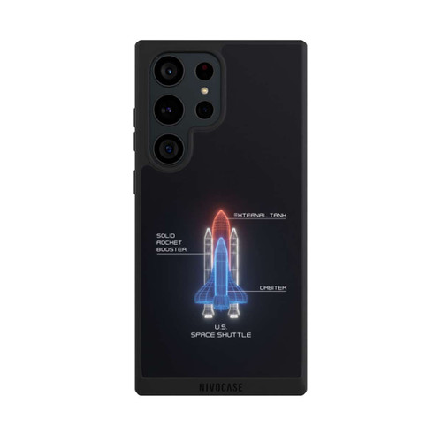 Samsung Galaxy S23 Ultra NIVOpure Space Shuttle Wireframe